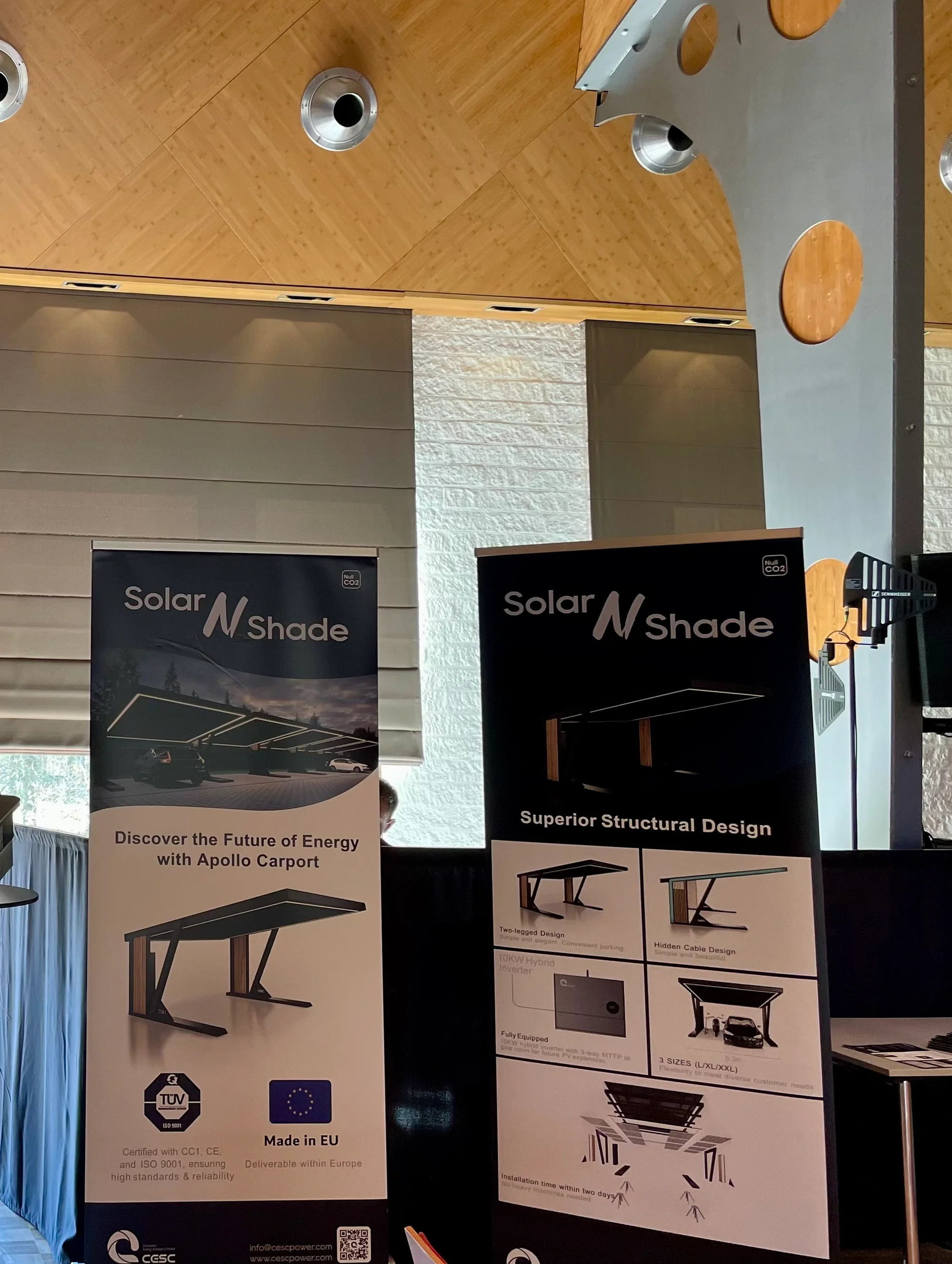 - CESC Unveils Solar Parasol at Annual Networking Event in the Netherlan